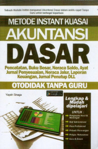 Image of Metode instan kuasai akuntansi dasar